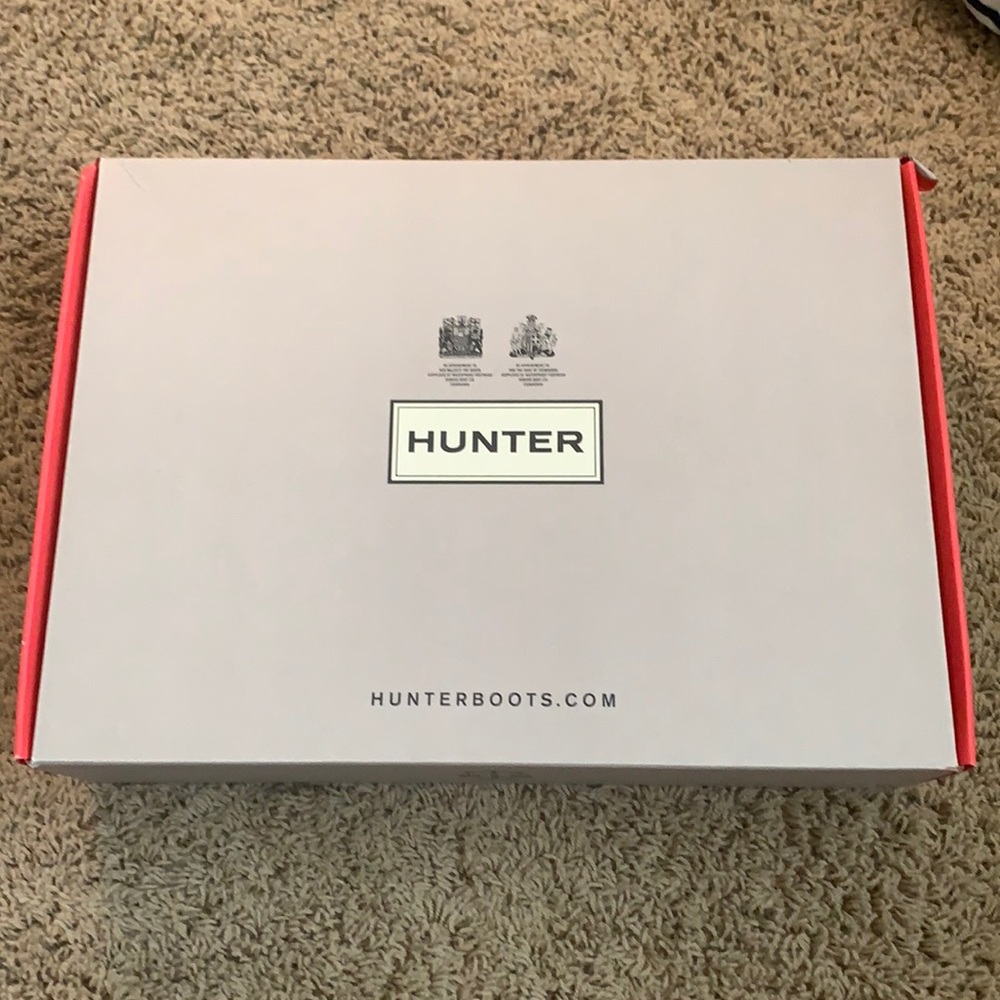 navy matte kids hunter rain boots